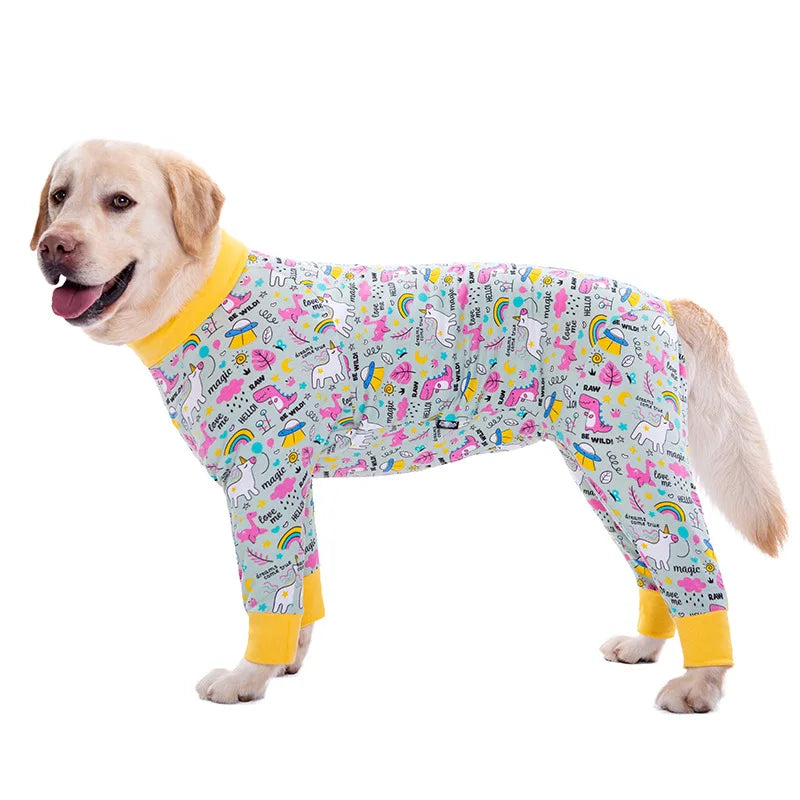 Pyjama Combinaison pour Chien - Motifs Rigolos