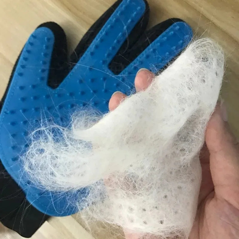 Gant de Toilettage pour Chat - Anti-Poils et Massant
