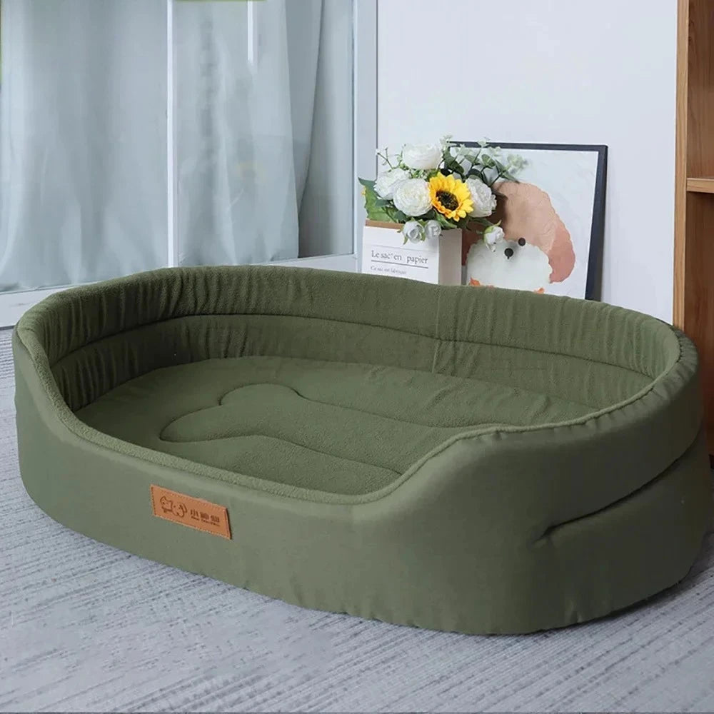 Panier Carré Confort pour Chien - Coussin Imperméable