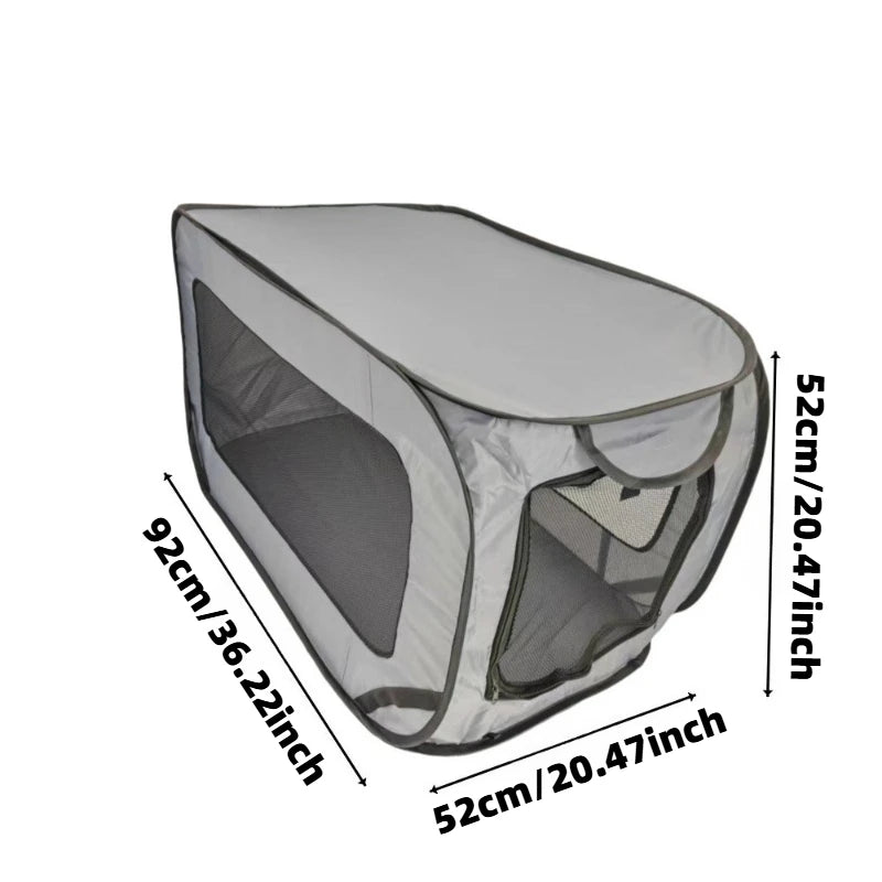 Cage de Transport Pliable pour Coffre de Voiture