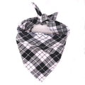 Bandana à Carreaux avec Nœud pour Chien