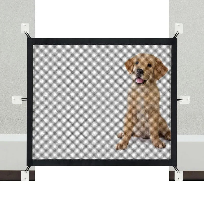Enclos Pliable pour Chien 6 Crochets