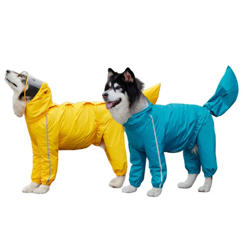 Imperméable pour Chien - Manteau de Pluie à Capuche