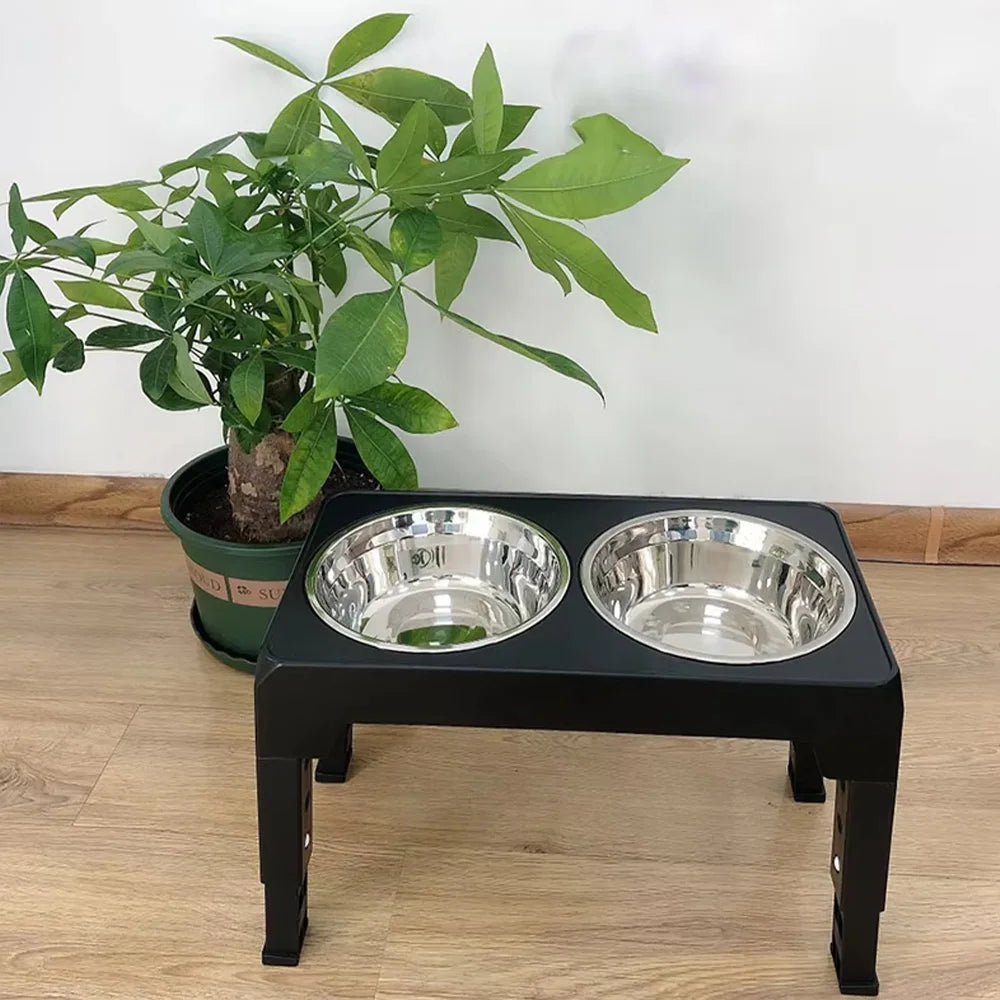 Gamelles Surélevées Ajustables pour Chien