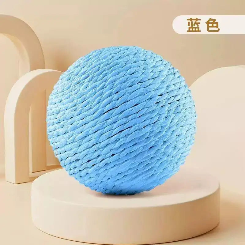 Balle Griffoir en Sisal Sonore pour Chat