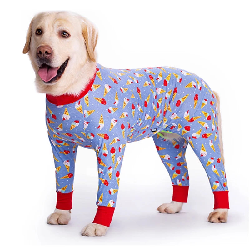 Pyjama Combinaison pour Chien - Motifs Rigolos