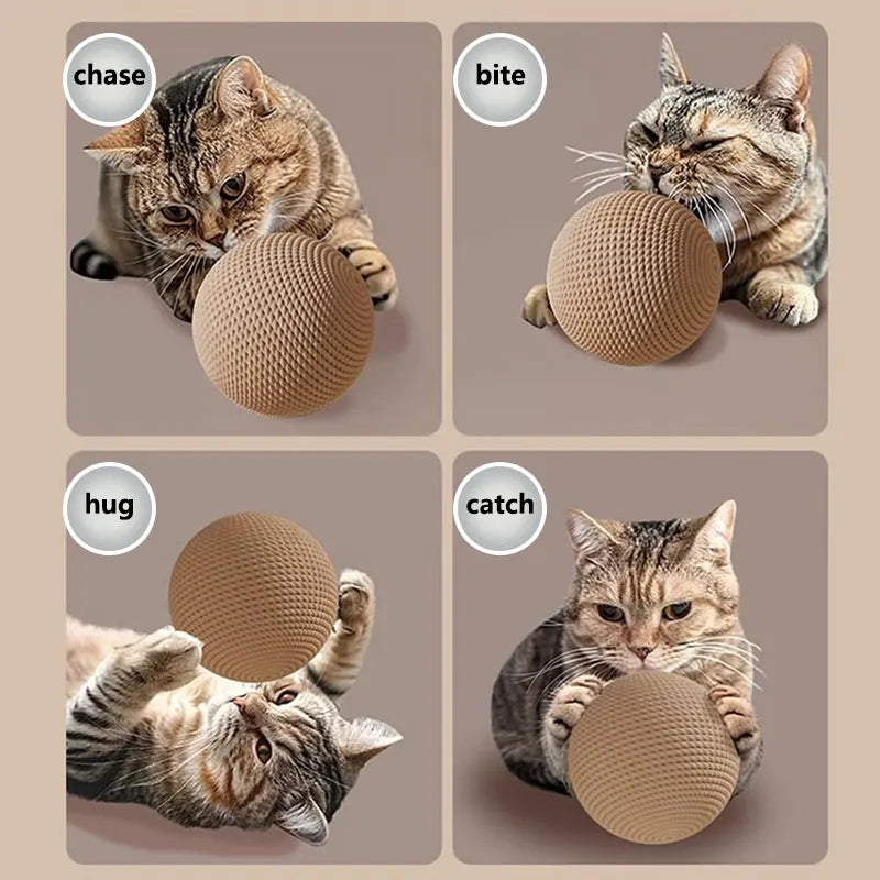 Grande Balle Griffoir Sonore en Sisal pour Chat