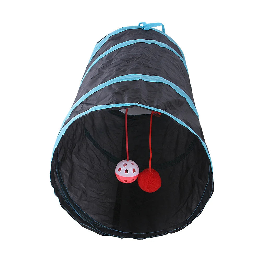 Tunnel Respirant Pliable pour Chat