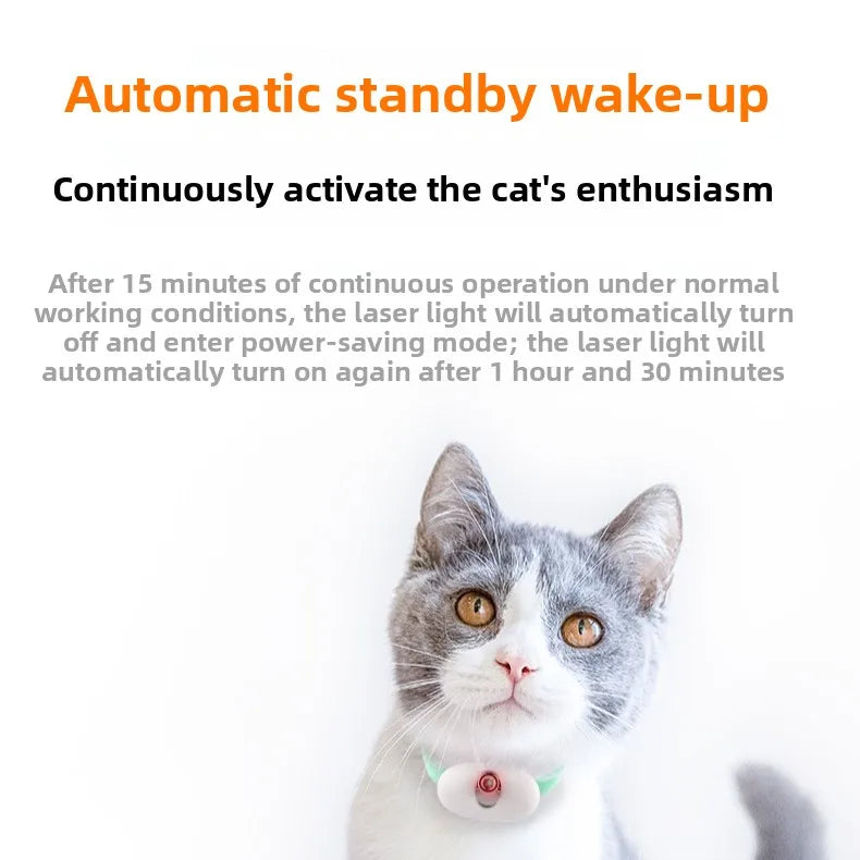 Collier Laser Interactif Réglable pour Chat