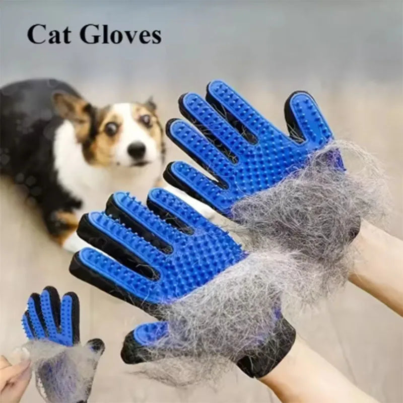 Gant de Toilettage Anti-Poils pour Chien et Chat - Grand Choix de Couleurs