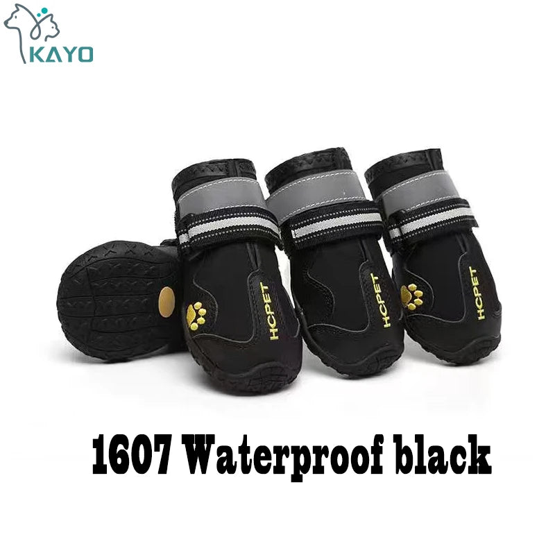 Bottes Imperméables Antidérapantes pour Chien (Lot de 4)