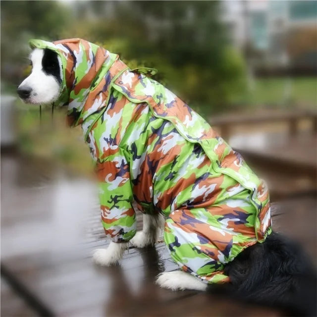 Manteau de Pluie à Capuche pour Chien