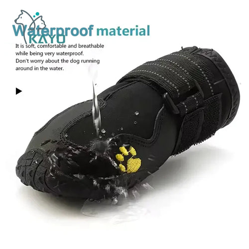 Bottes Imperméables Antidérapantes pour Chien (Lot de 4)