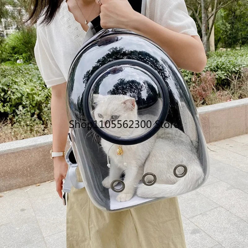 Sac à Dos Bulle Transparente pour Chat