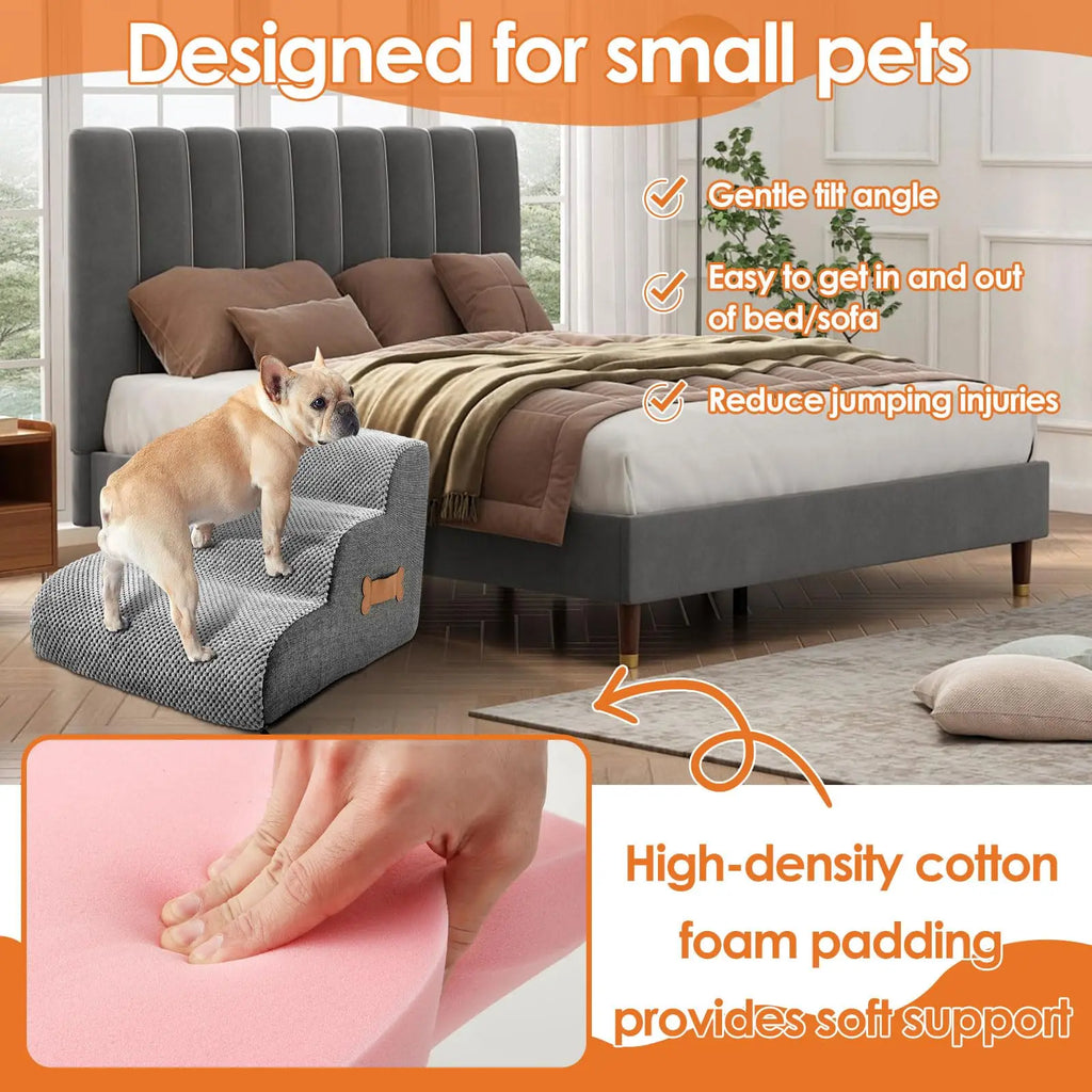 Escalier pour Chien avec Poignée - Protection des Articulations