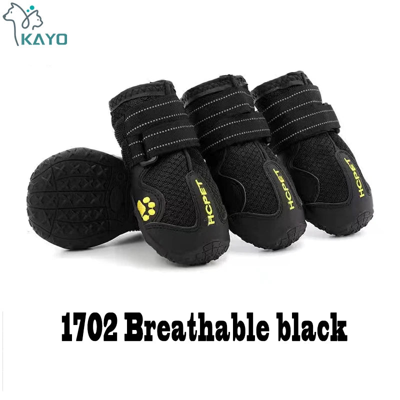 Bottes Imperméables Antidérapantes pour Chien (Lot de 4)
