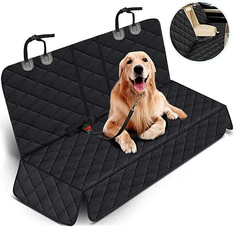 Housse de Siège Auto Imperméable pour Chien - Banquette Arrière