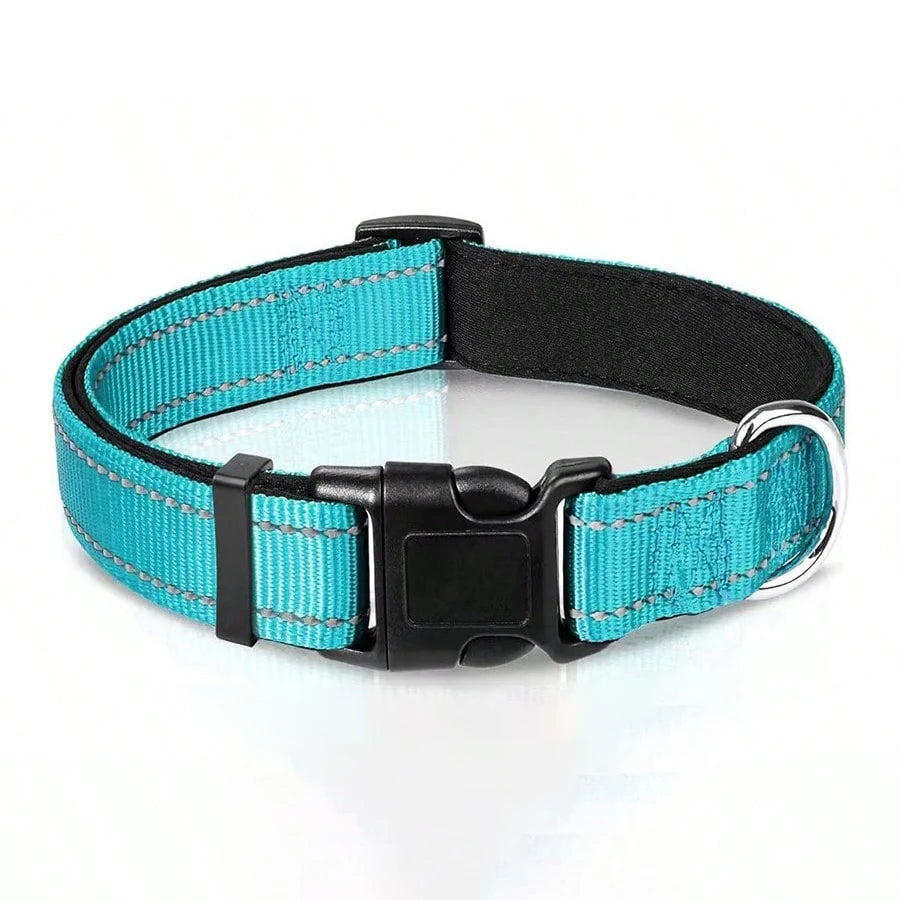 Collier Réfléchissant Rembourré pour Chien
