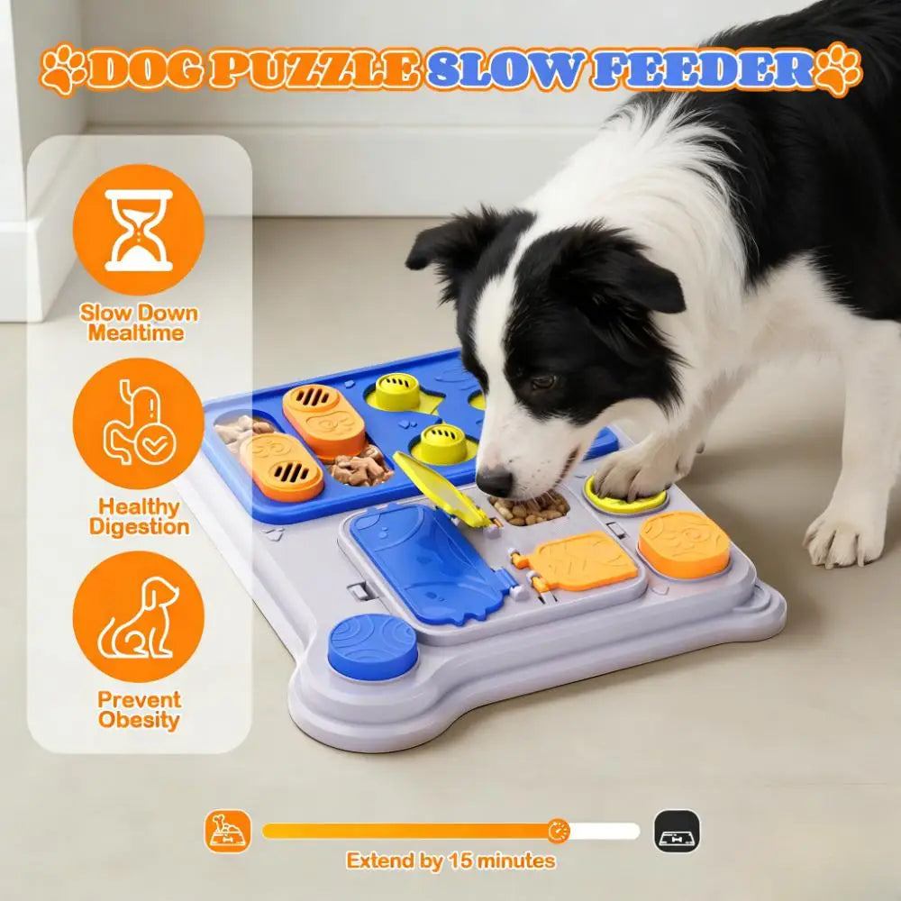 Distributeur de Friandises Interactif pour Chien - Stimulation Mentale