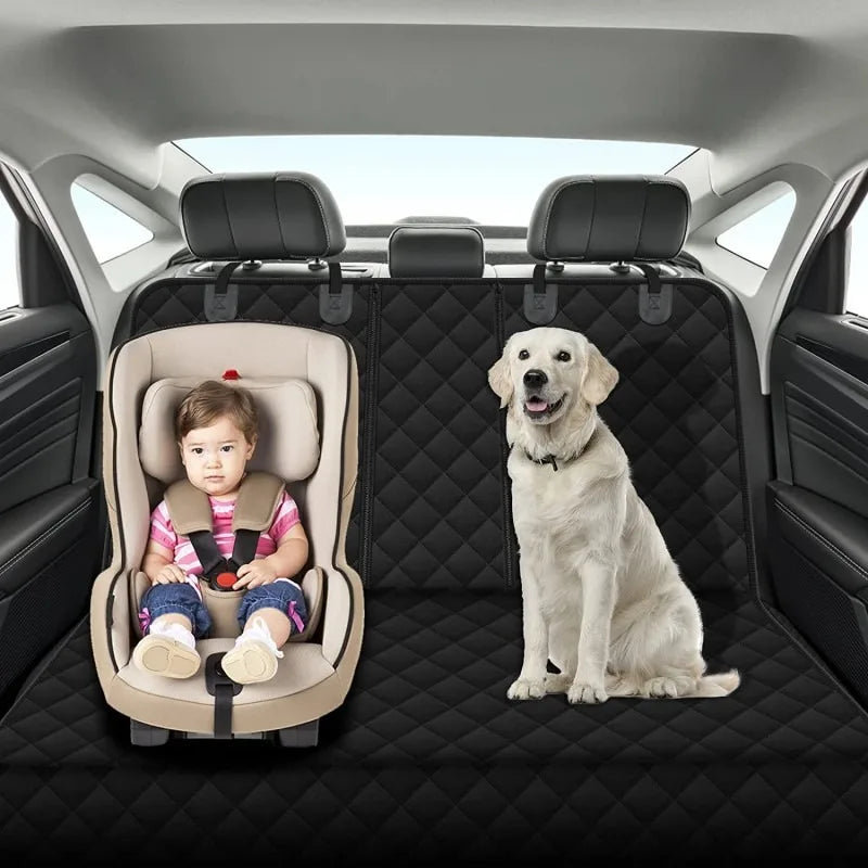 Housse de Siège Auto Imperméable pour Chien - Banquette Arrière
