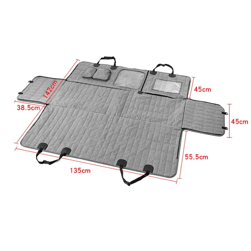 Tapis de Voyage Imperméable pour Voiture Animaux