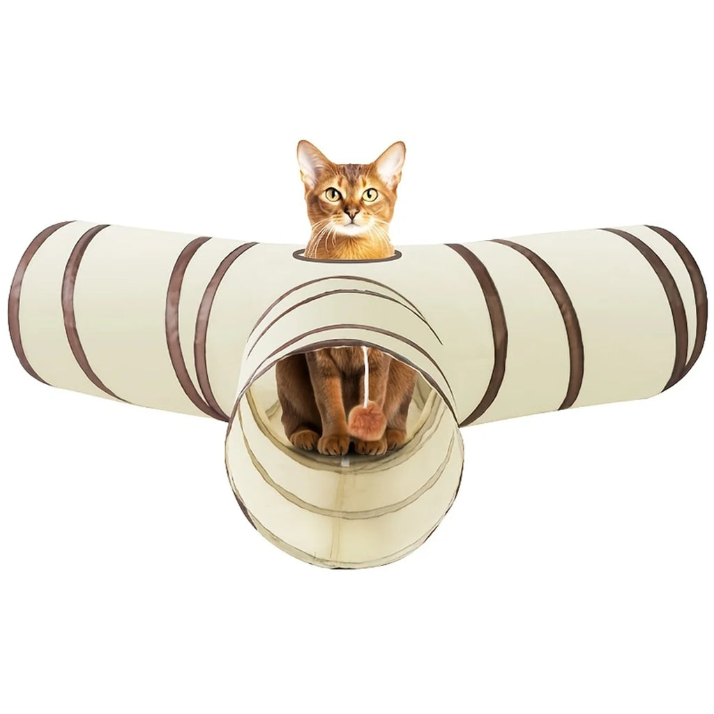 Tunnel Pliable Tout-en-Un pour Chat