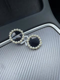 Lunettes Rondes Fleuries Accessoire Photo pour Chat