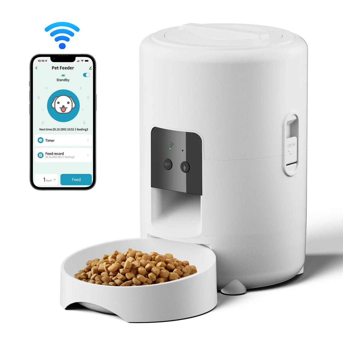 Distributeur Automatique de Croquettes Intelligent pour Chat