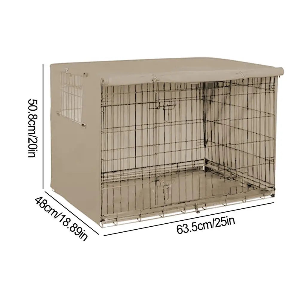 Housse Imperméable pour Cage de Transport Animaux