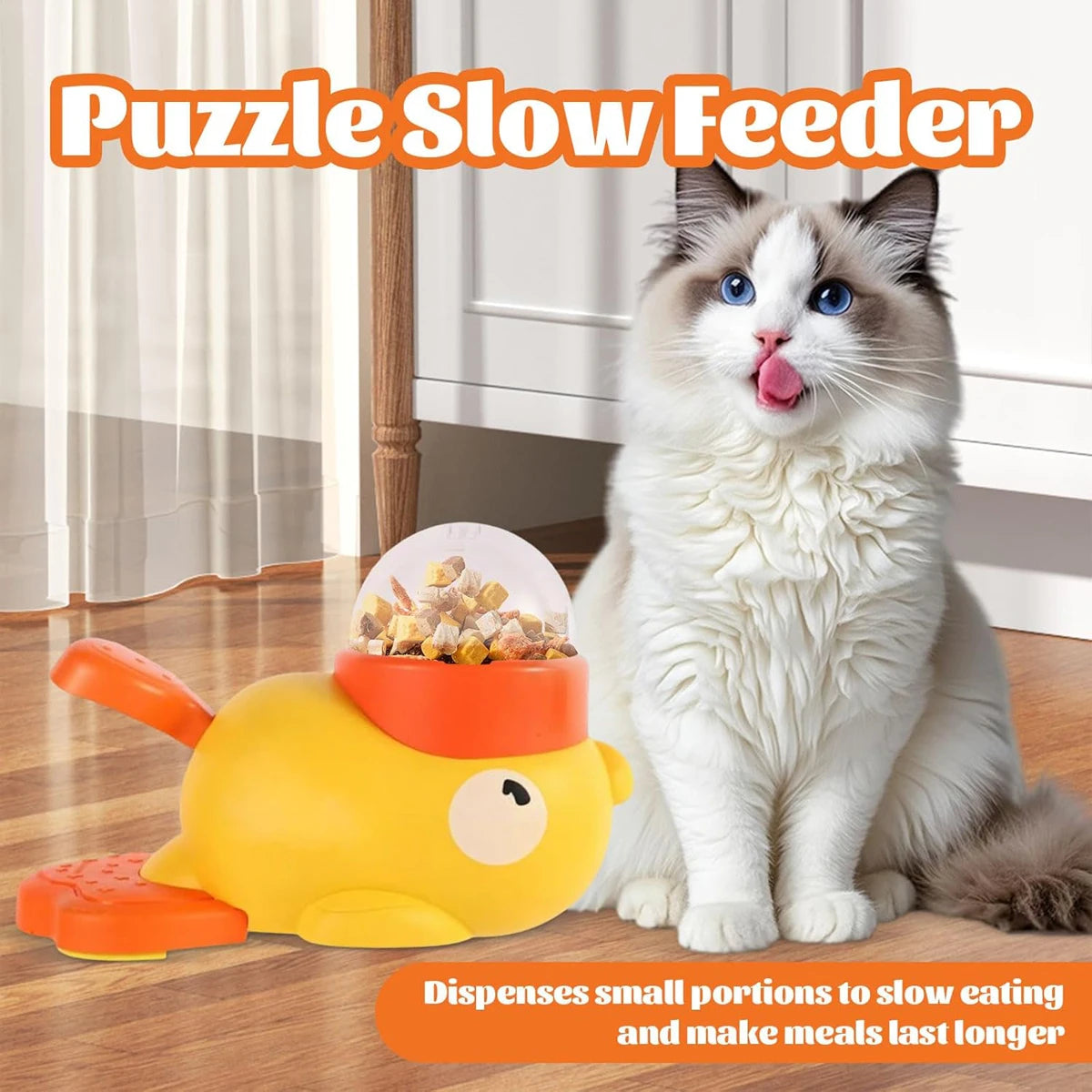 Jouet Distributeur Interactif Puzzle pour Chien et Chat