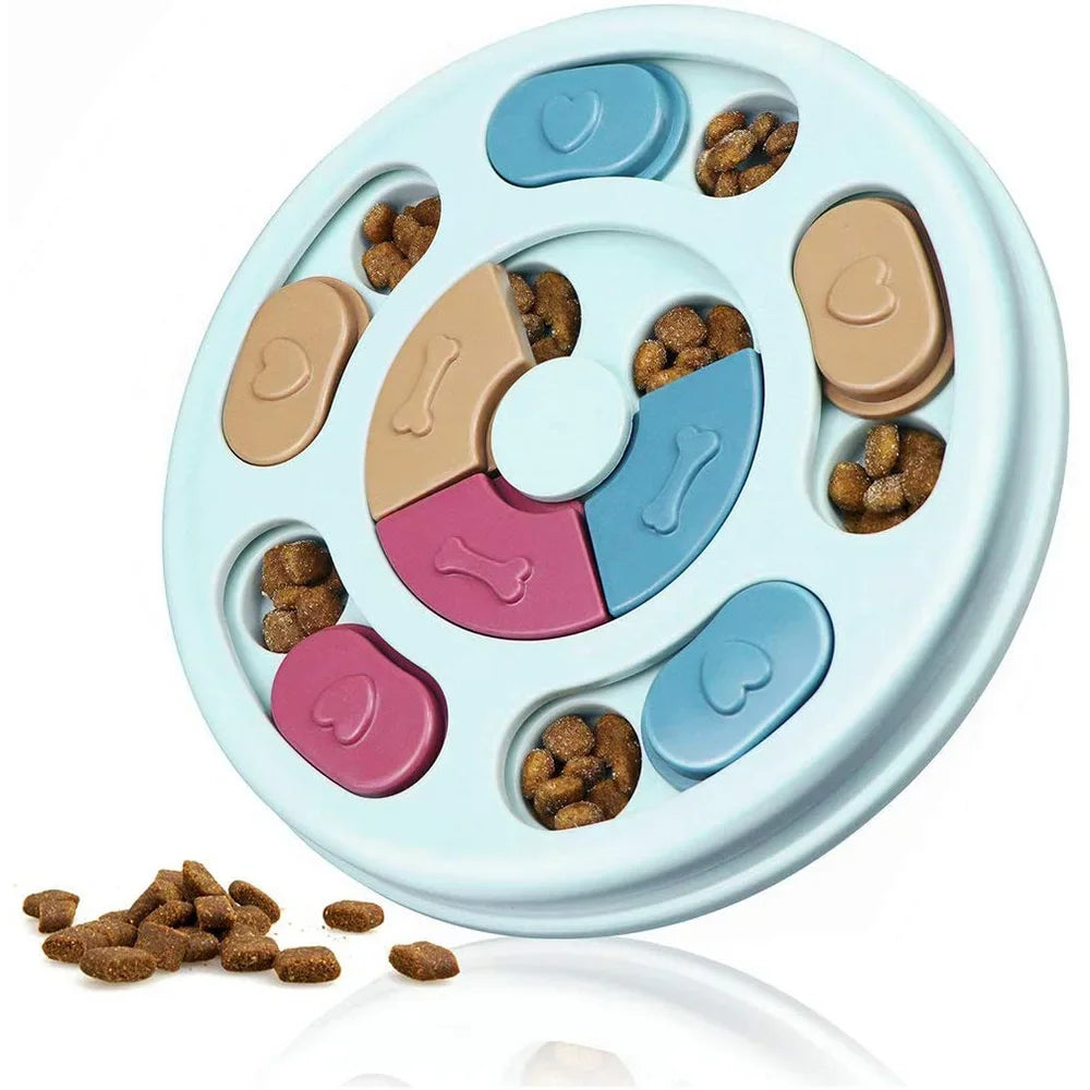 Gamelle Puzzle Ralentisseur pour Chien - Stimulation Intellectuelle