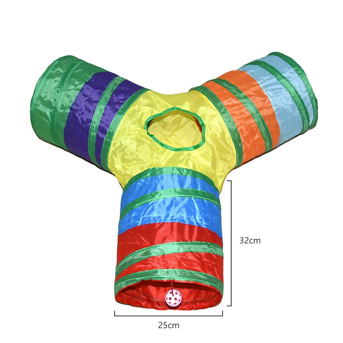 Tube Tunnel Pliable d'Entraînement pour Chat